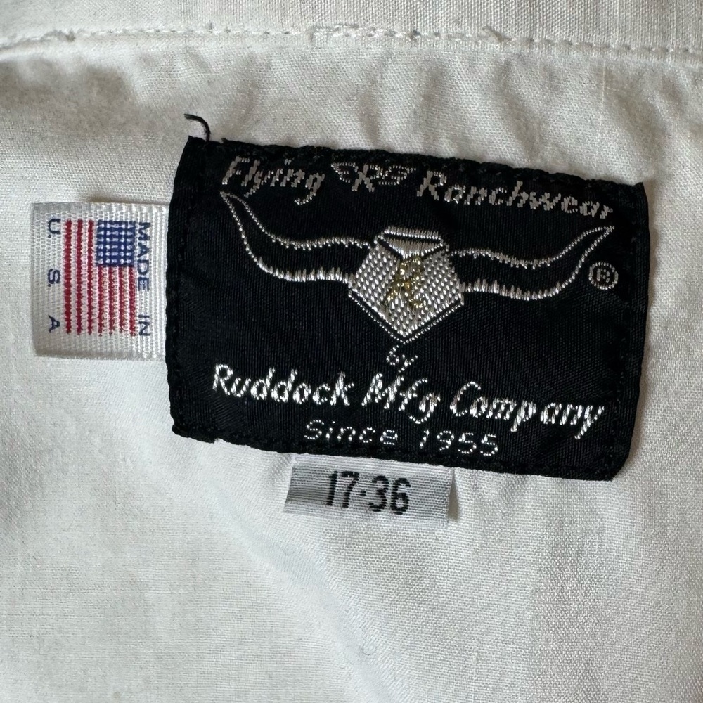 Flying R Ranchwear Western Pearl Snap Shirt - Picture 3 of 8